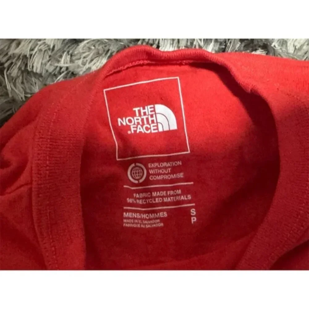The North Face Men's‎ Long Sleeve Year of the Tiger T-Shirt Red Size S